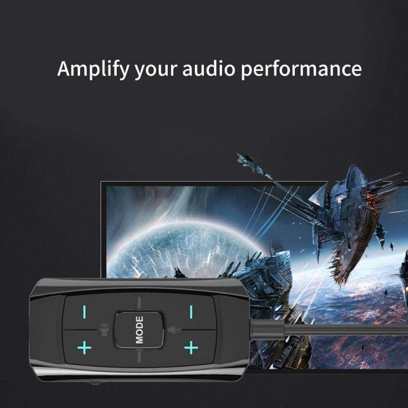 Gaming Headset 7.1 - 652F USB to 3.5mm Auditory Adapter