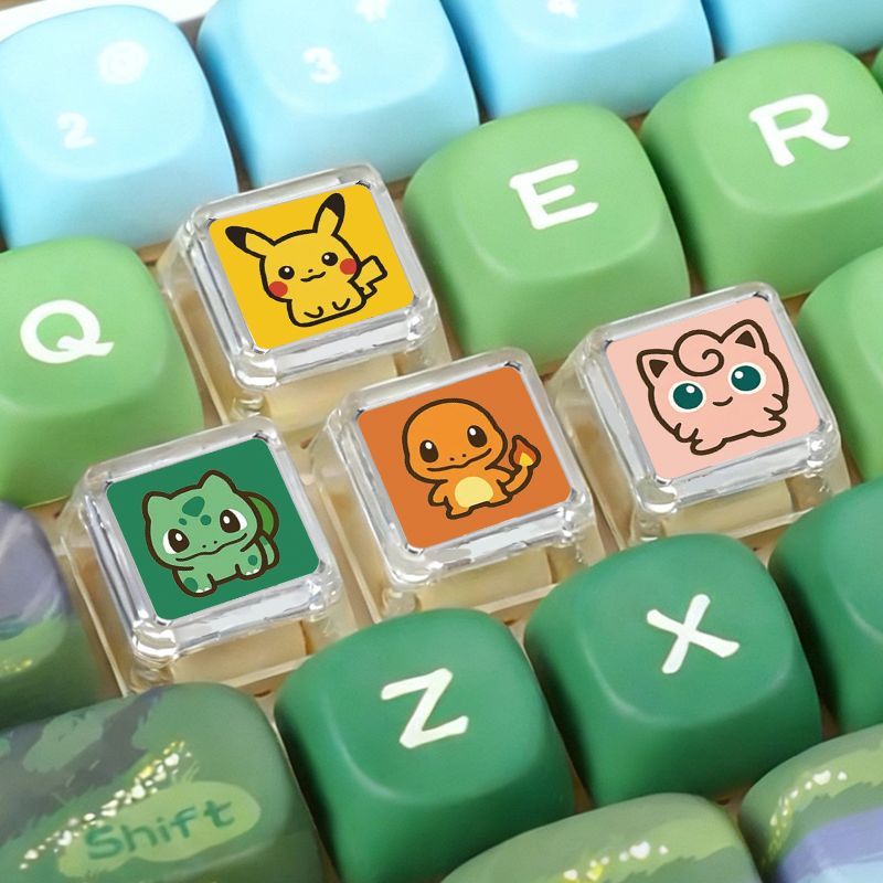 Keyboard Tenkeyless - Pokémon Cross Axle Mechanical Keyboard Key