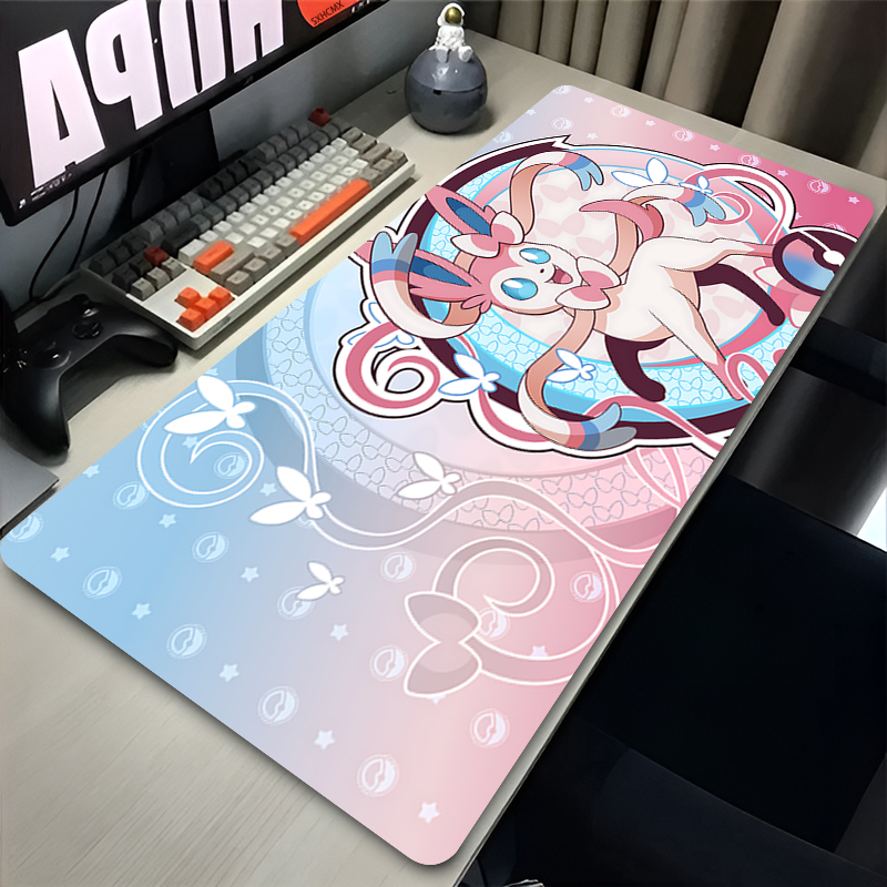 Keyboard Tenkeyless - Large Pink Cute Mousepad XXL Gaming