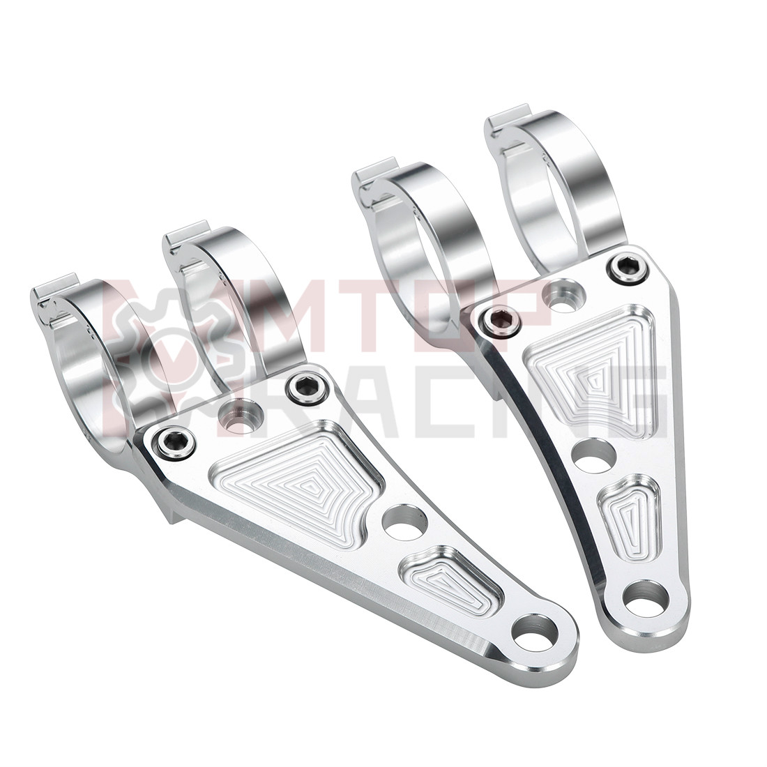 Rebell Esports & Gaming Forum Wordpress Theme - CNC Motorcycle Headlight Mount Bracket Silver