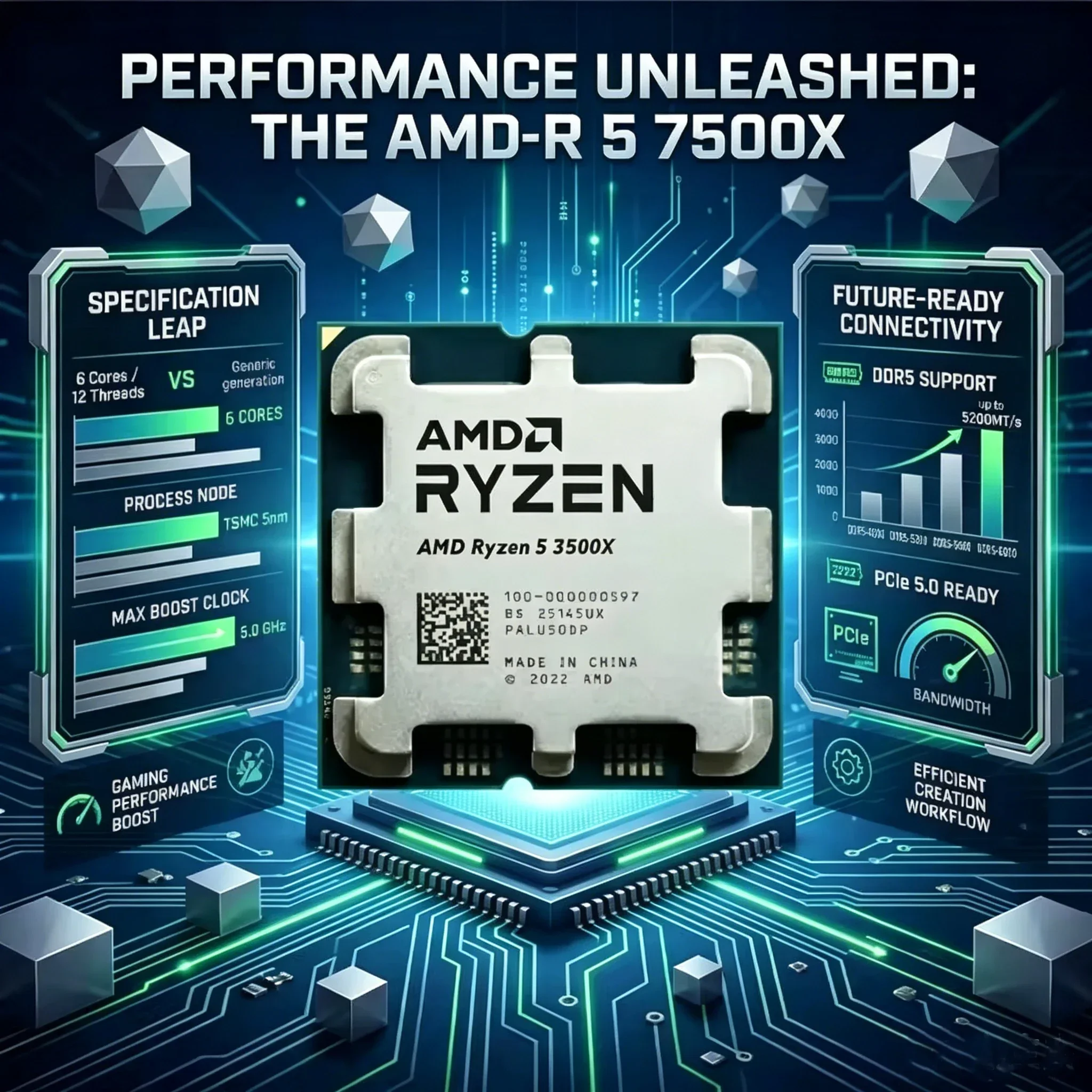 AMD Ryzen 5 3500X R5 3500X Soc - Amd Cpu Ryzen 5 recension och pris