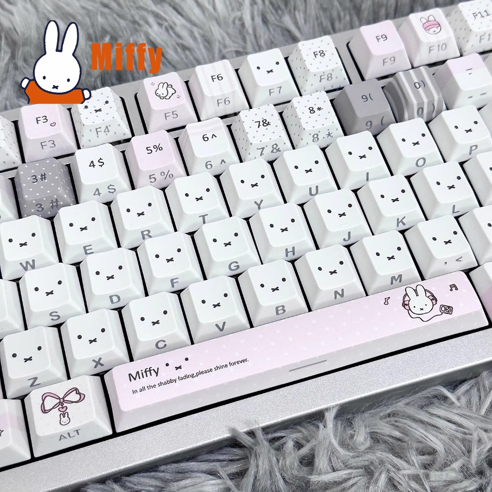 Kawaii Miffy Mechanical Keyboa - Keyboard Tenkeyless recension och pris