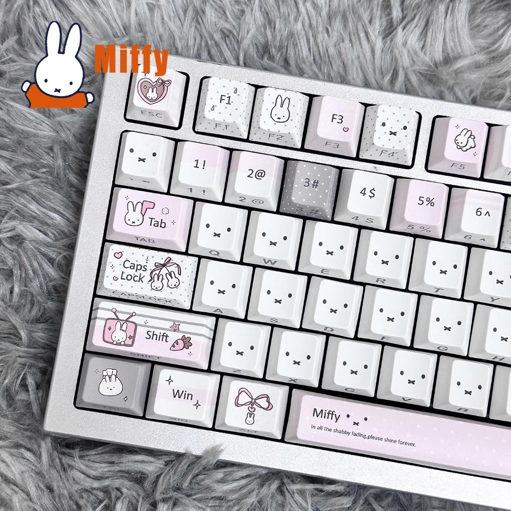 Kawaii Miffy Mechanical Keyboa - Keyboard Tenkeyless recension och pris