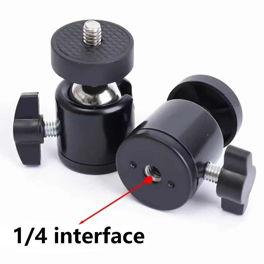 Mini Ball Head 1/4 Screw 360 S - Webcam Ring Light recension och pris