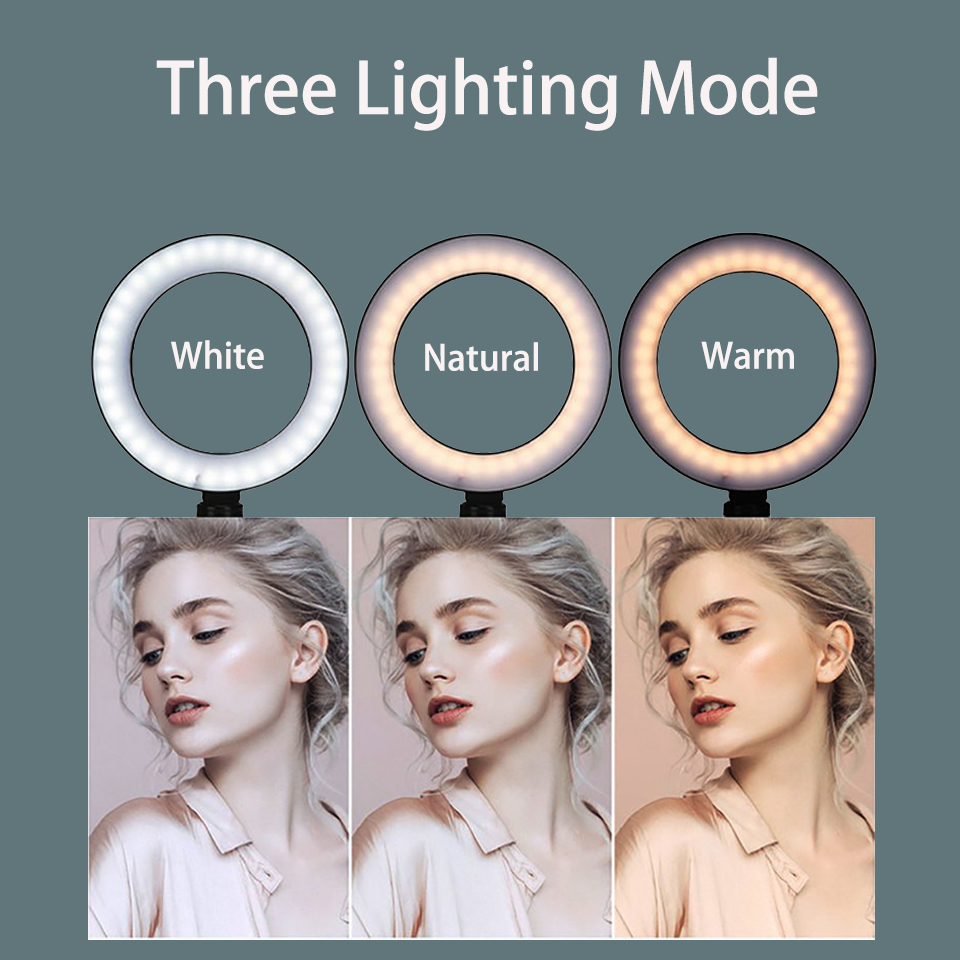 6inch Ring Light with Tripod L - Webcam Ring Light recension och pris