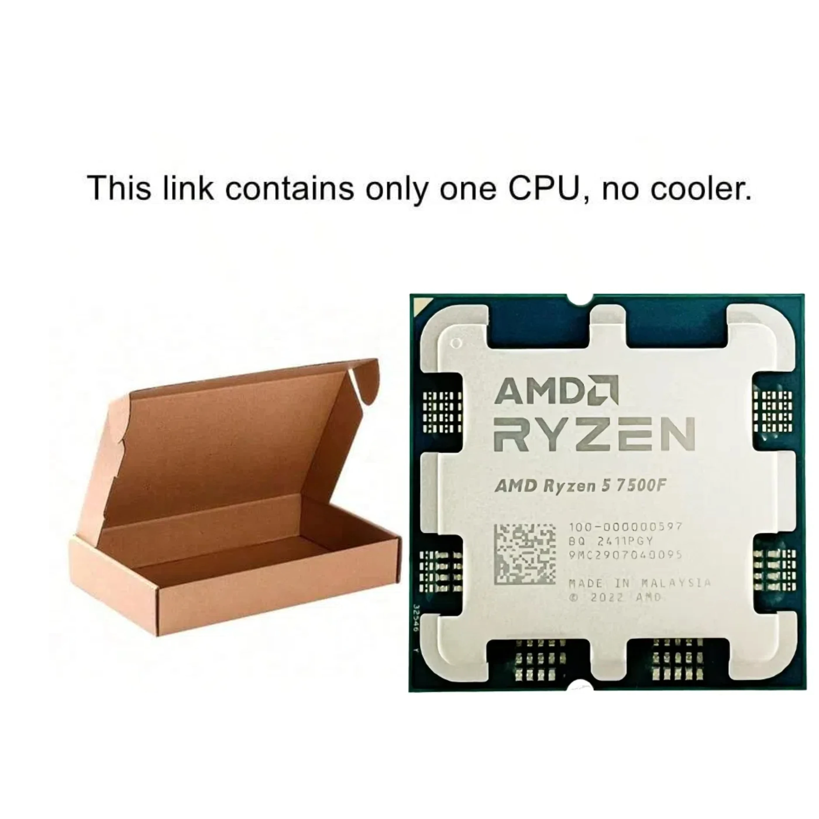 AMD Ryzen 5 7500F 3.7GHz 6 Cor - Amd Cpu Ryzen 5 recension och pris