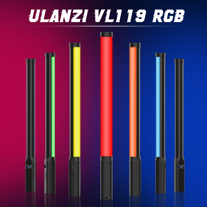 Ulanzi VL119 Handheld RGB Colo - Webcam Ring Light recension och pris
