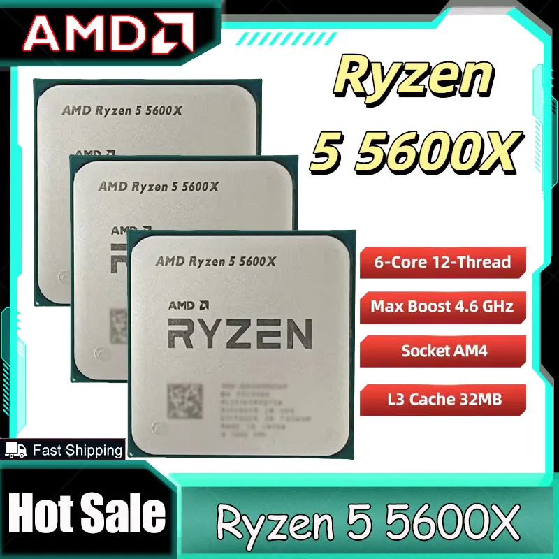 AMD Ryzen 5 5600X AMD R5 5600X - Amd Cpu Ryzen 5 recension och pris