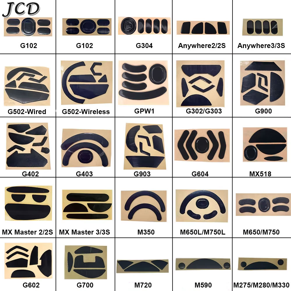 JCD 2Set For Logitech G102/G30 - Logitech Mouse G502 recension och pris