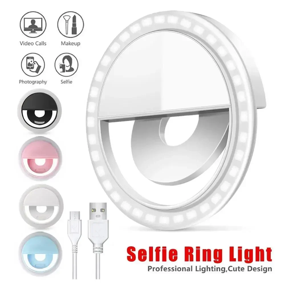 LED Selfie Ring Light Mobile P - Webcam Ring Light recension och pris