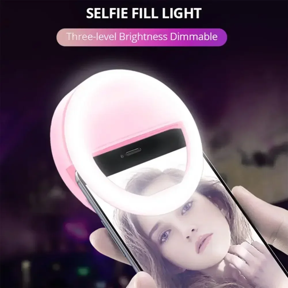LED Selfie Ring Light Mobile P - Webcam Ring Light recension och pris