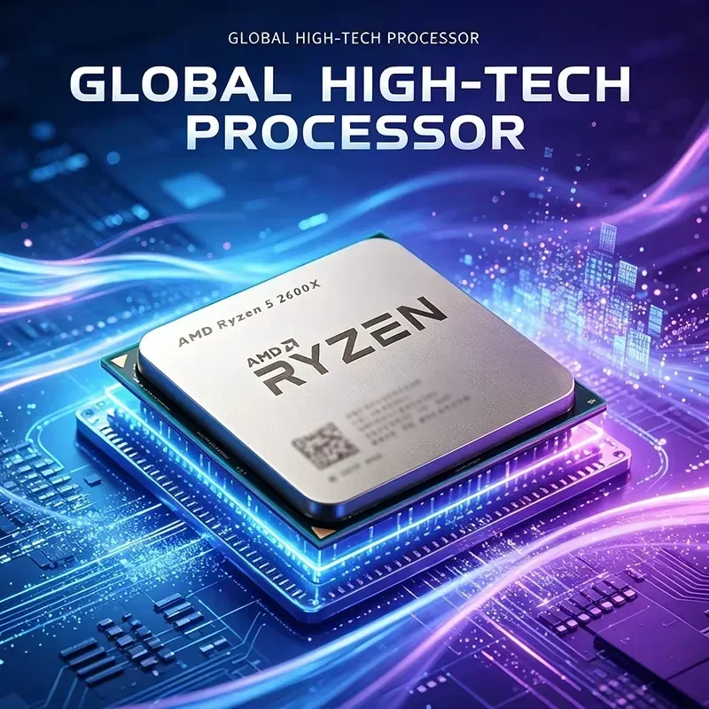 AMD Ryzen 5 2600X CPU Processo - Amd Cpu Ryzen 5 recension och pris