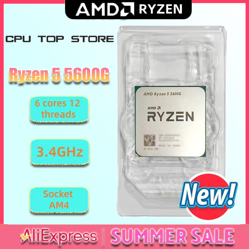 AMD Ryzen 5 5600G 6C/12T 4.4GH - Amd Cpu Ryzen 5 recension och pris