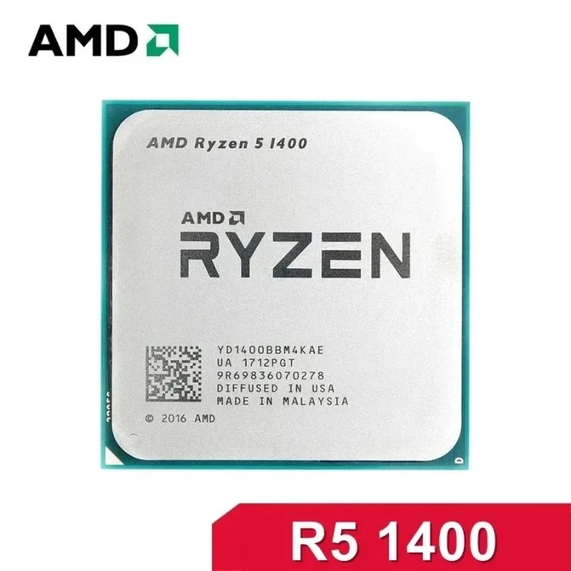 AMD Ryzen 5 1400 100% Brand Ne - Amd Cpu Ryzen 5 recension och pris