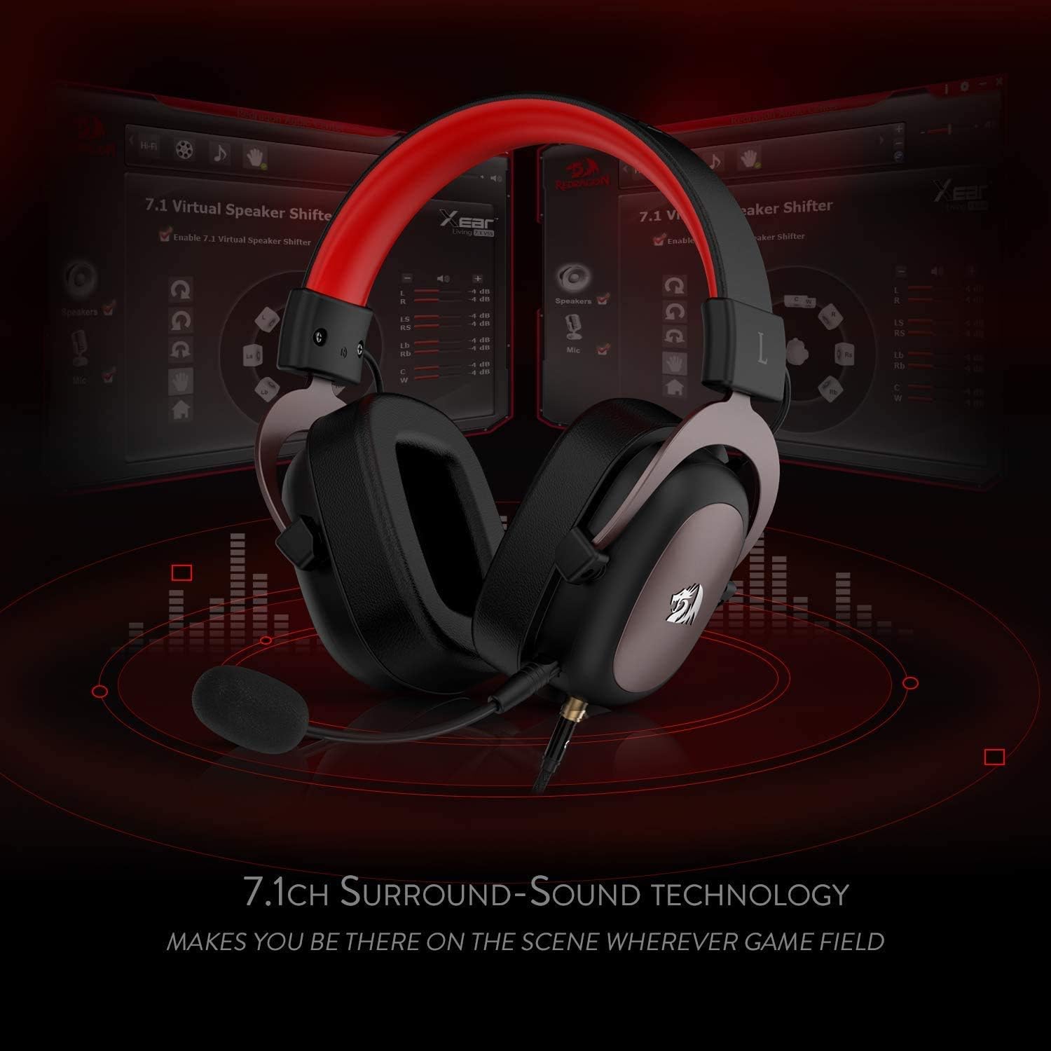 Redragon H510 Zeus Wired Gamin - Gaming Headset 7.1 recension och pris