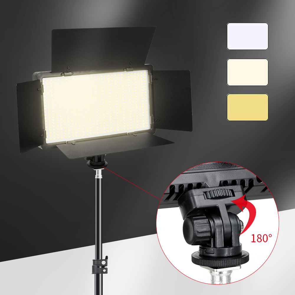 40W Led Video Light Panel 3300 - Webcam Ring Light recension och pris
