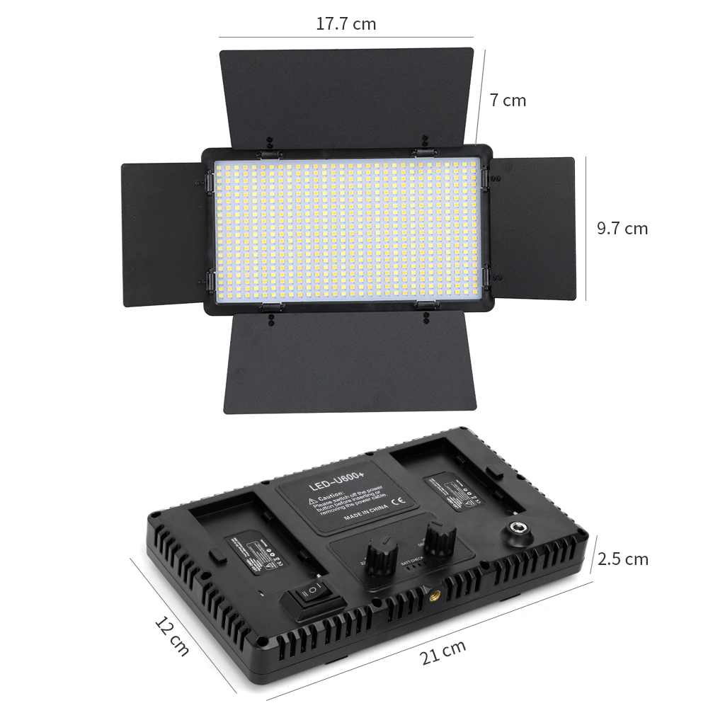 40W Led Video Light Panel 3300 - Webcam Ring Light recension och pris